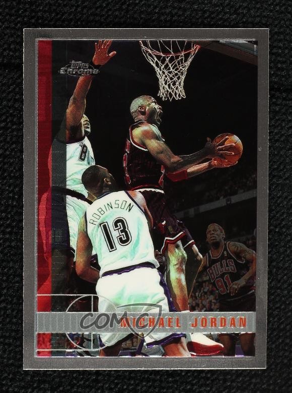 1997-98 Topps Chrome Michael Jordan #123 HOF