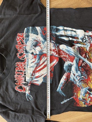 Cannibal Corpse 1993 Full Of Hate Euro Tour Vintage Shirt - Imagen 15 de 16