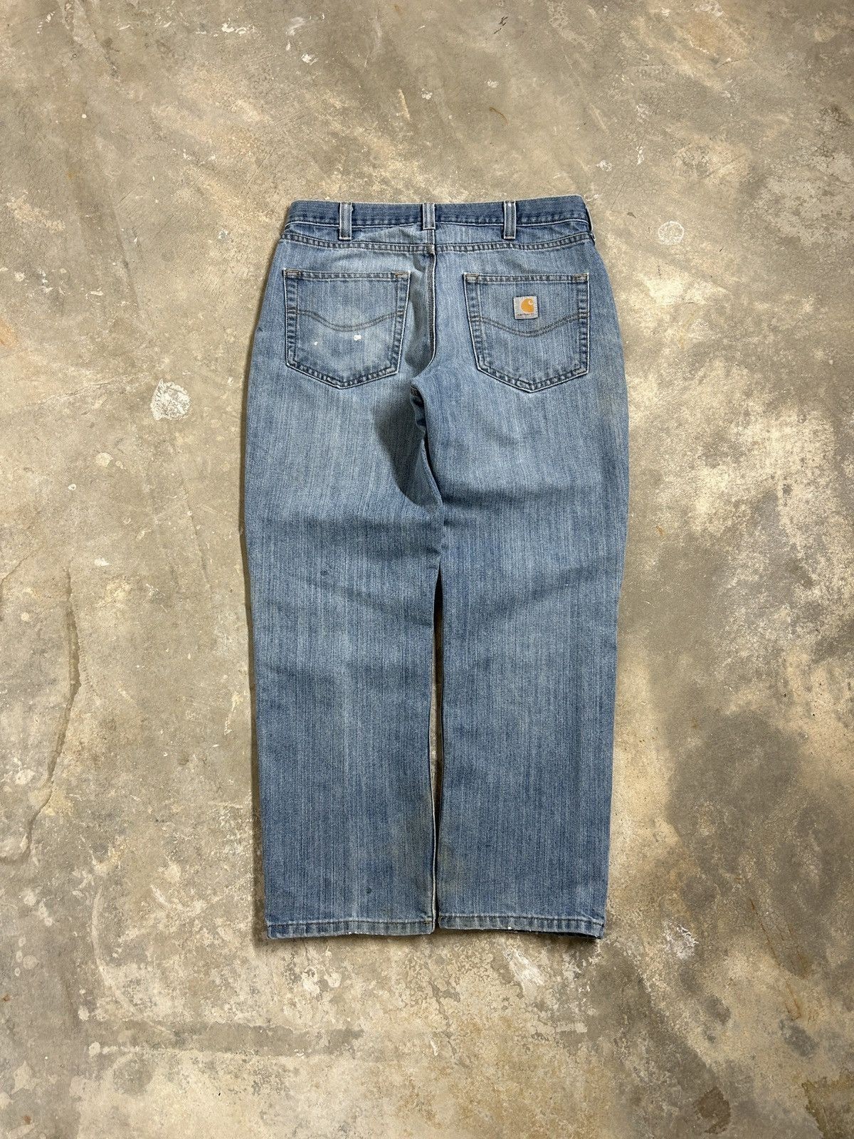 Vintage Carhartt Light Washed Denim Jeans