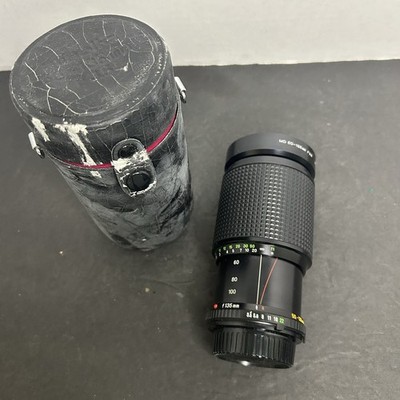 Minolta MD Zoom Rokkor-X 50-135mm f/3.5 One-Touch Macro Lens w/ Original Case
