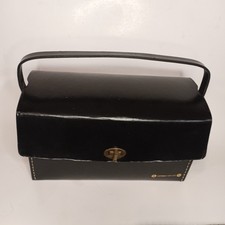 Vintage le Bro 8 Track Tape Black Storage Carrying Case Holds 10 see photos