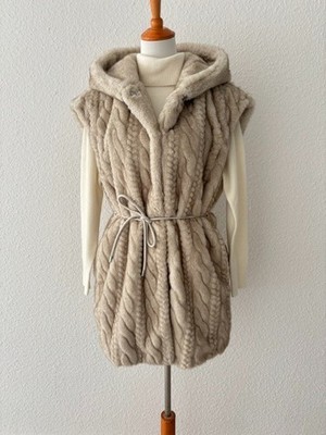 Liu Jo Weste, Jacke, Creme, Gr. XS/S, NP: 299 