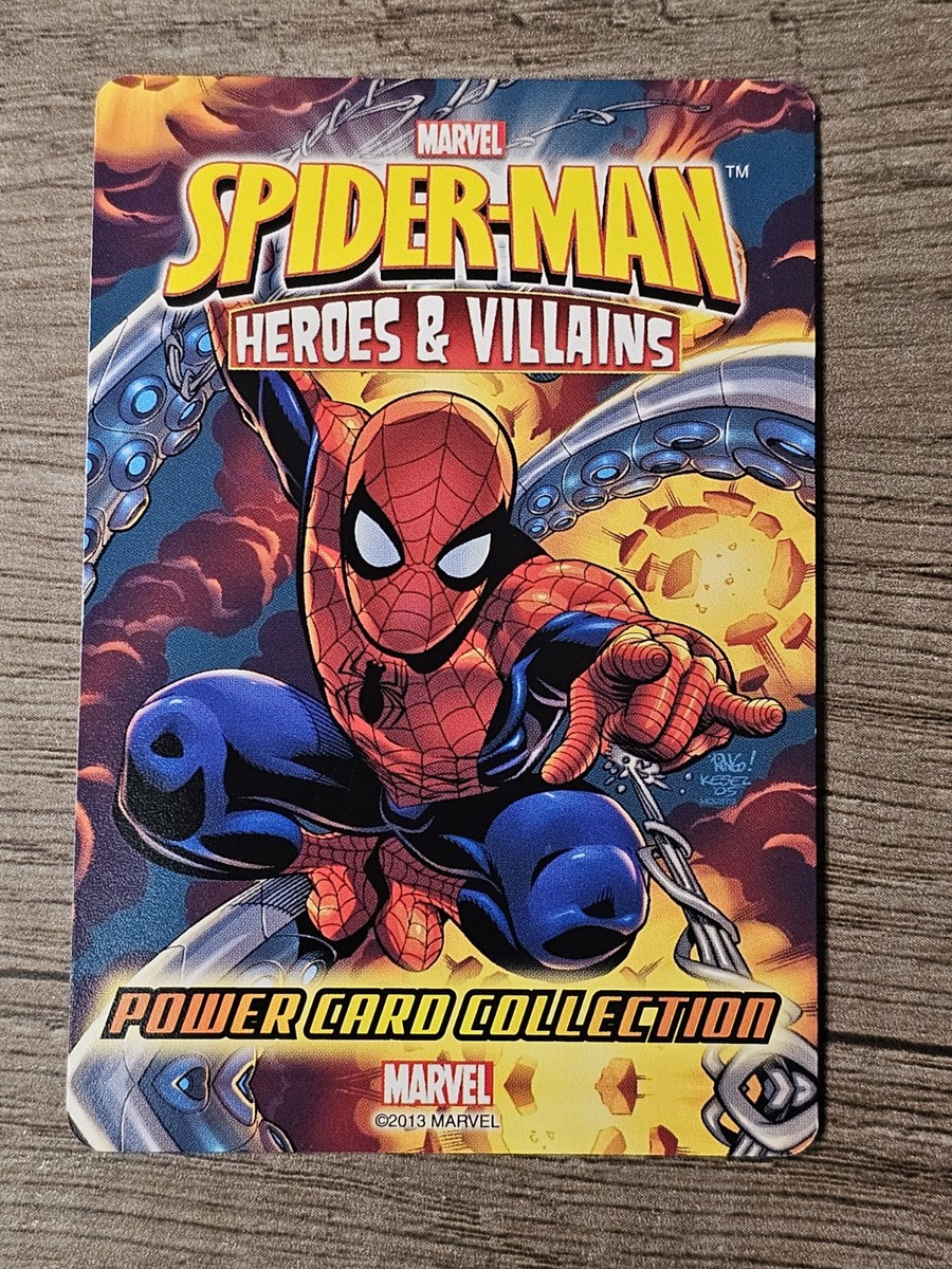 2013 Marvel Spider-Man Heroes and Villains 15 CCG With Foils! | eBay