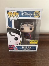 Funko Pop! Vinyl Mulan Disney #323 Diamond Collection Hot Topic Exclusive Figure