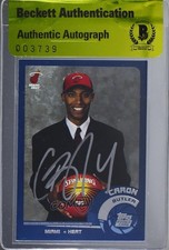 BAS 2002-03 Topps Caron Butler #194 Authentic Auto 3c7