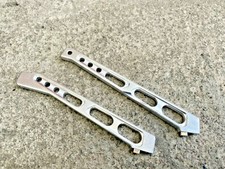 Aluminum Front / Rear Chassis Brace for ARRMA 1/7 Fireteam 6s BLX 4WD Truck Sil