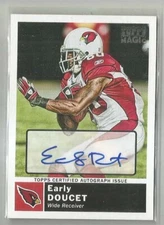 Early Doucet 2009 Topps Magic Autograph #226