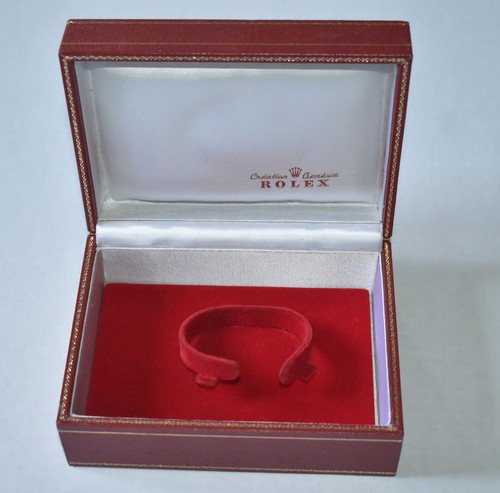 Rolex Genuine Original Tapestry Red Box 60.00.2~Includes Holder~Xllnt condition - Picture 8 of 12