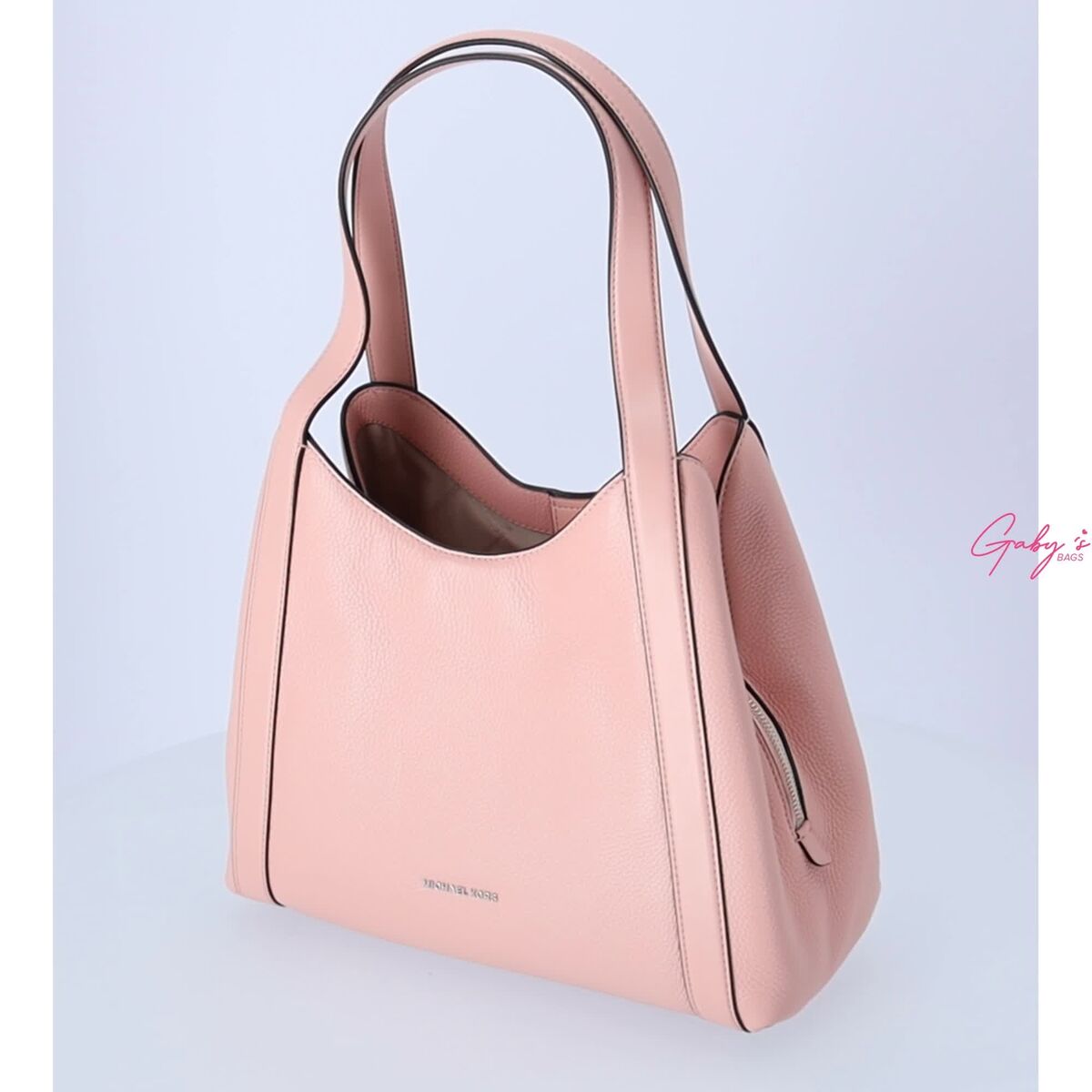 Michael Kors Rosemary Large Hobo Shoulder Bag Tote Pink Michael Kors Rosemary Large Hobo Shoulder Bag Tote Pink