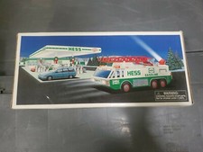 1996 HESS EMERGENCY TRUCKS NEW IN BOX