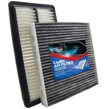 For Honda Odyssey 2018-2022 Carbon Fiber Cabin Engine Air Filter Set 3.5l