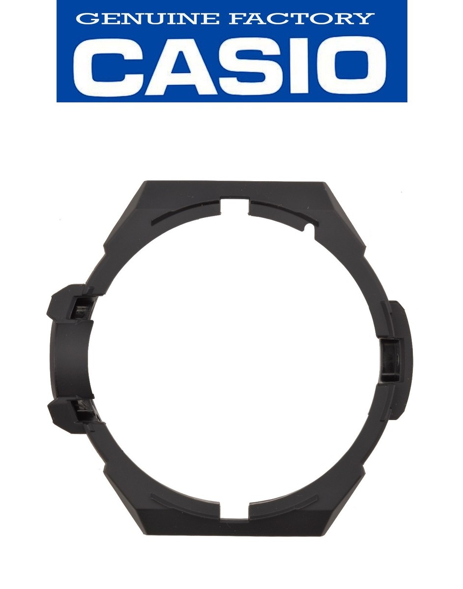 Genuine CASIO G-SHOCK Watch Band Black Bottom Bezel GA-1000 GA-1100 Rubber