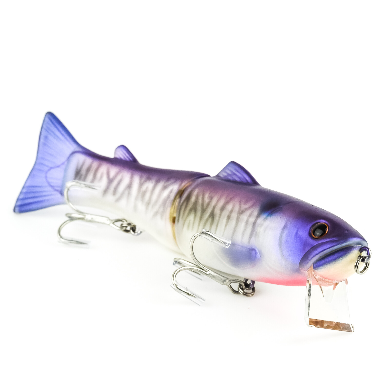 DEPS Silent Killer 175 Original Old OG Floating Jointed Lip Swimbait - VF TIGER - Image 9