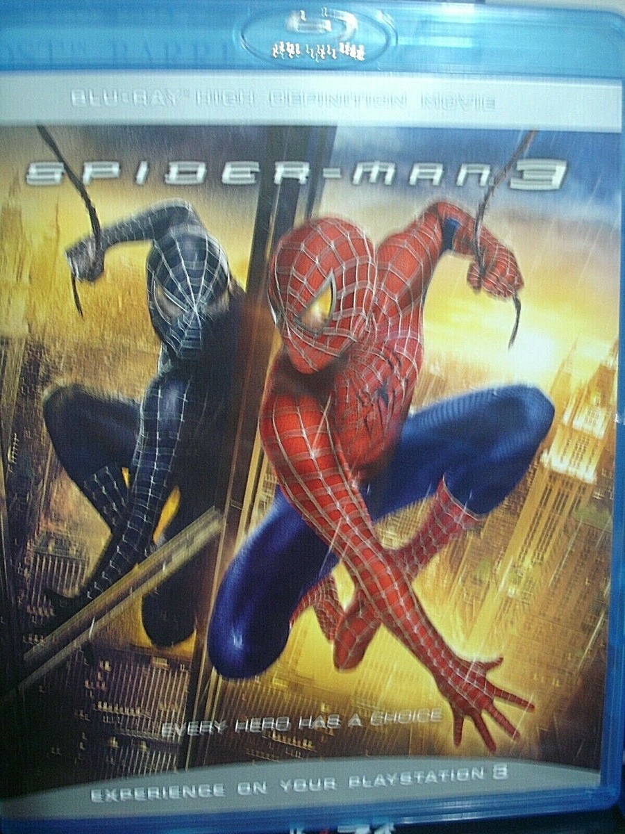 Spider-Man 3 (Blu-ray Disc, 2012) WORLD SHIP AVAIL 43396402355| eBay