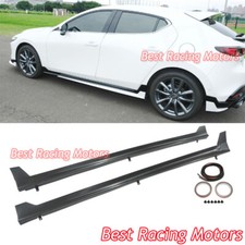 For 2019-2026 Mazda 3 45dr Rs Style Side Skirts Pp