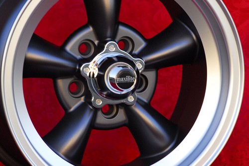 4 cerchi Torq Thrust 7x15 8x15 5x120 Buick Cadillac Pontiac Chevrolet Oldsmobile - Foto 8 di 12