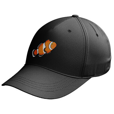 Baseballmütze bestickt Clown Fisch lustiges Geschenk Männer und Frauen Geschenk Rentner...