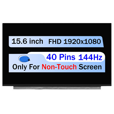 N13295-001 15.6'' for HP Victus 15-FA0032DX 144Hz 40Pin LCD Screen Replacement
