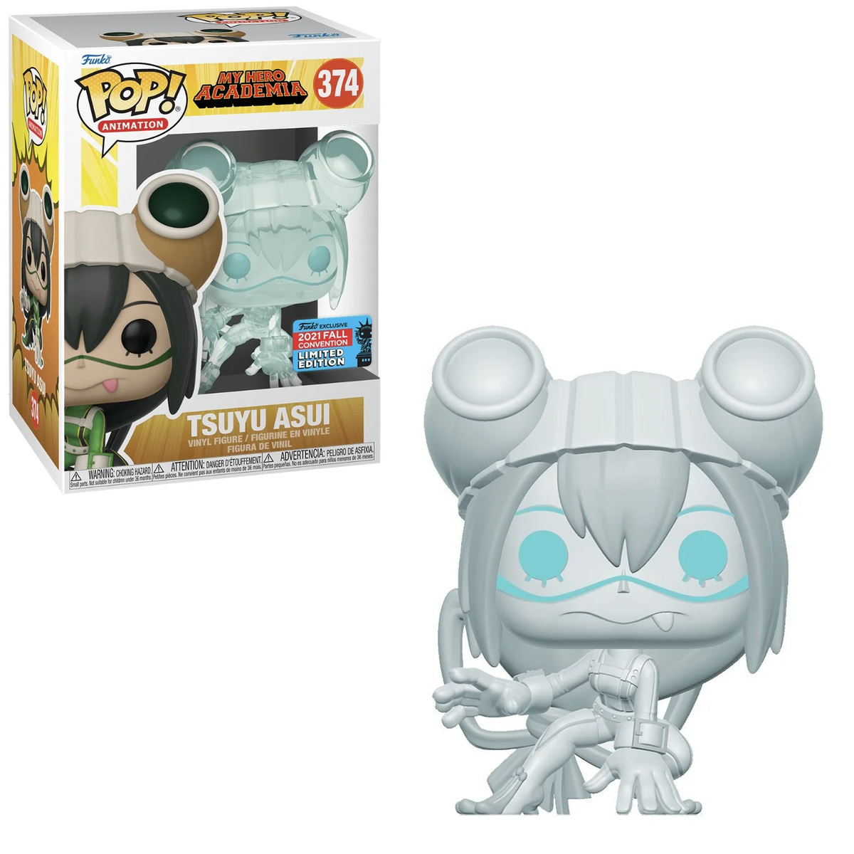 Funko POP! Animation My Hero Academia Camouflage Tsuyu Asui Fall