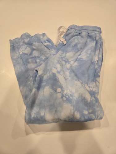 GIRLS KATIE J NYC SWEATPANTS BLUE TIE DYE SIZE SMALL - Picture 2 of 3
