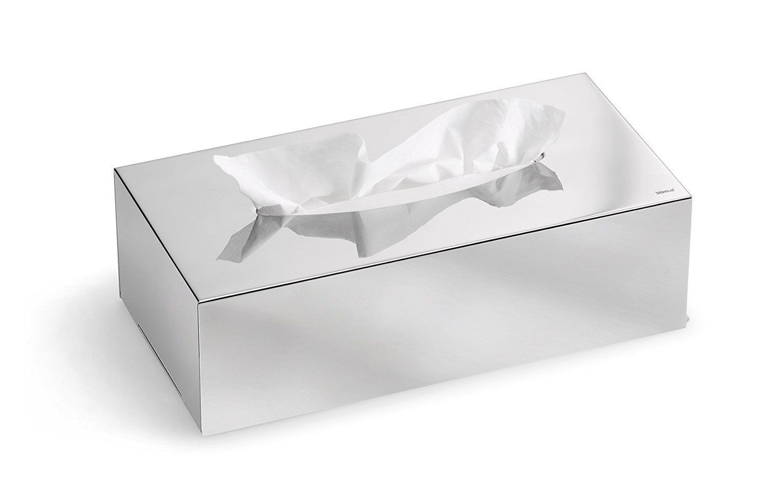 Blomus NEXIO Tissue Box, Polished Stainless Steel, Modern Sleek Napkin Dispenser Blomus NEXIO Tissue Box, Polished Stainless Steel, Modern Sleek Napkin Dispenser