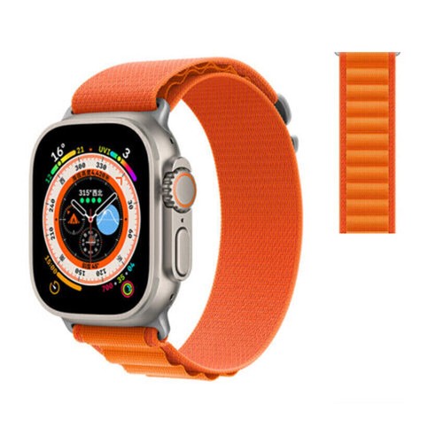 Alpine Loop Band Nylon For Apple Watch 9 8 7 6 5 4 SE Ultra 1 2 49/44/45mm Strap - Picture 3 of 29