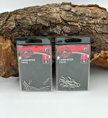 Fox Rage Strike Point Harness Pins S L 10 Stück Stinger Fixierung