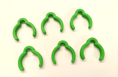 6x Schlauchclips mit Kabelführung kompatibel mit Festool D27 Schläuchen