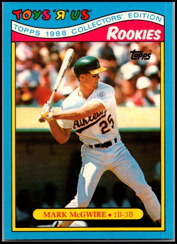 1988 Topps Toys"R"Us Rookies #19 Mark McGwire FREE SHIPPING! - Picture 1 of 2