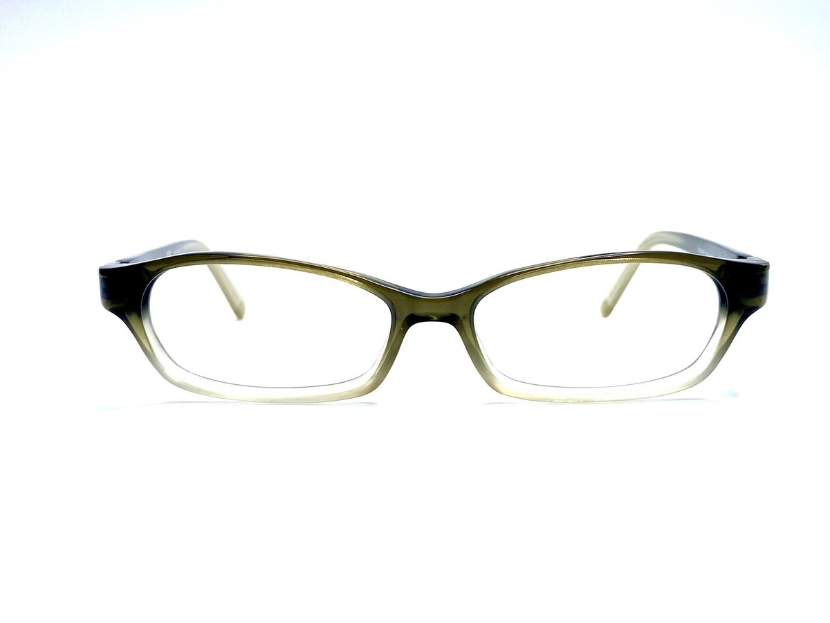 New Tory Burch Olive Gray Rectangular Oval Ombre Glasses  display picture 1