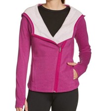 Under Armour Women's Fitted Hoodie-Pink-SMALL
