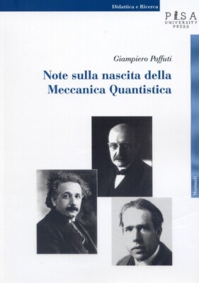 Note sulla nascita della meccanica quantistica - Paffuti Giampiero