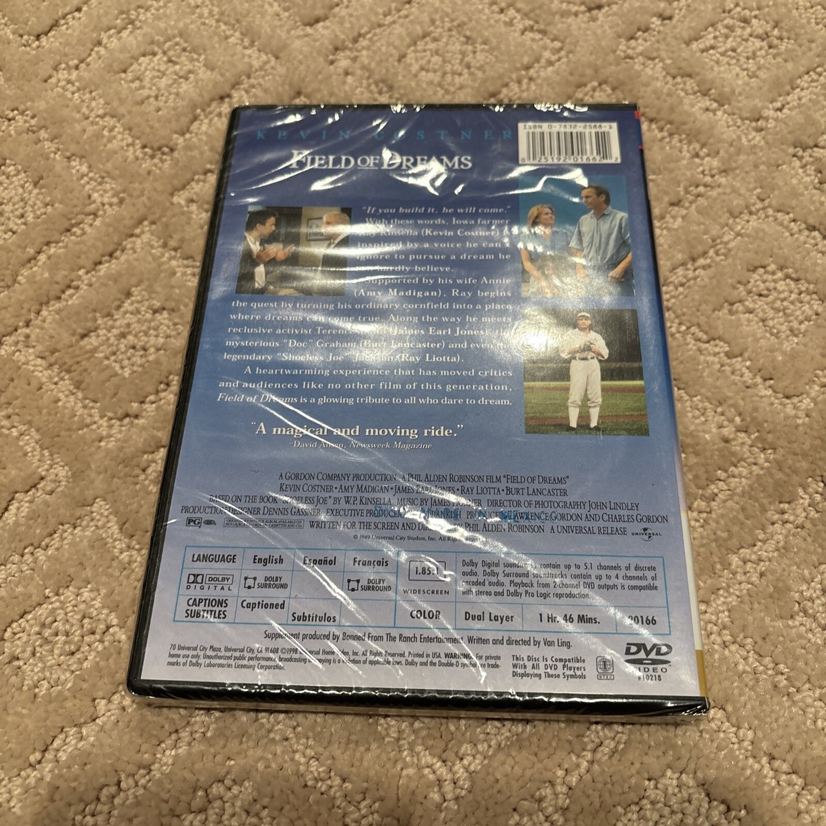 Field of Dreams (DVD, 1998, Collectors Edition) 25192016622| eBay