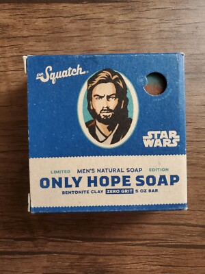 Dr. Squatch Star Wars Only Hope Soap Limited Edition RARE!!!