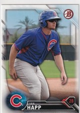 2016 BOWMAN DRAFT RC IAN HAPP CHICAGO CUBS ROOKIE H5984