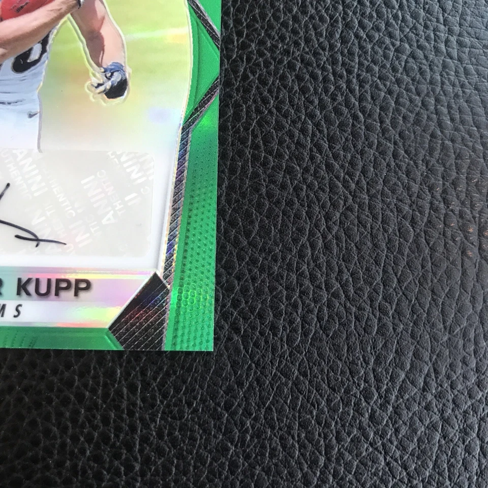 2017 PANINI PRIZM COOPER KUPP AUTO ROOKIE RC Retail Green Ultra Rare! SSP NM+ - Image 2 of 4