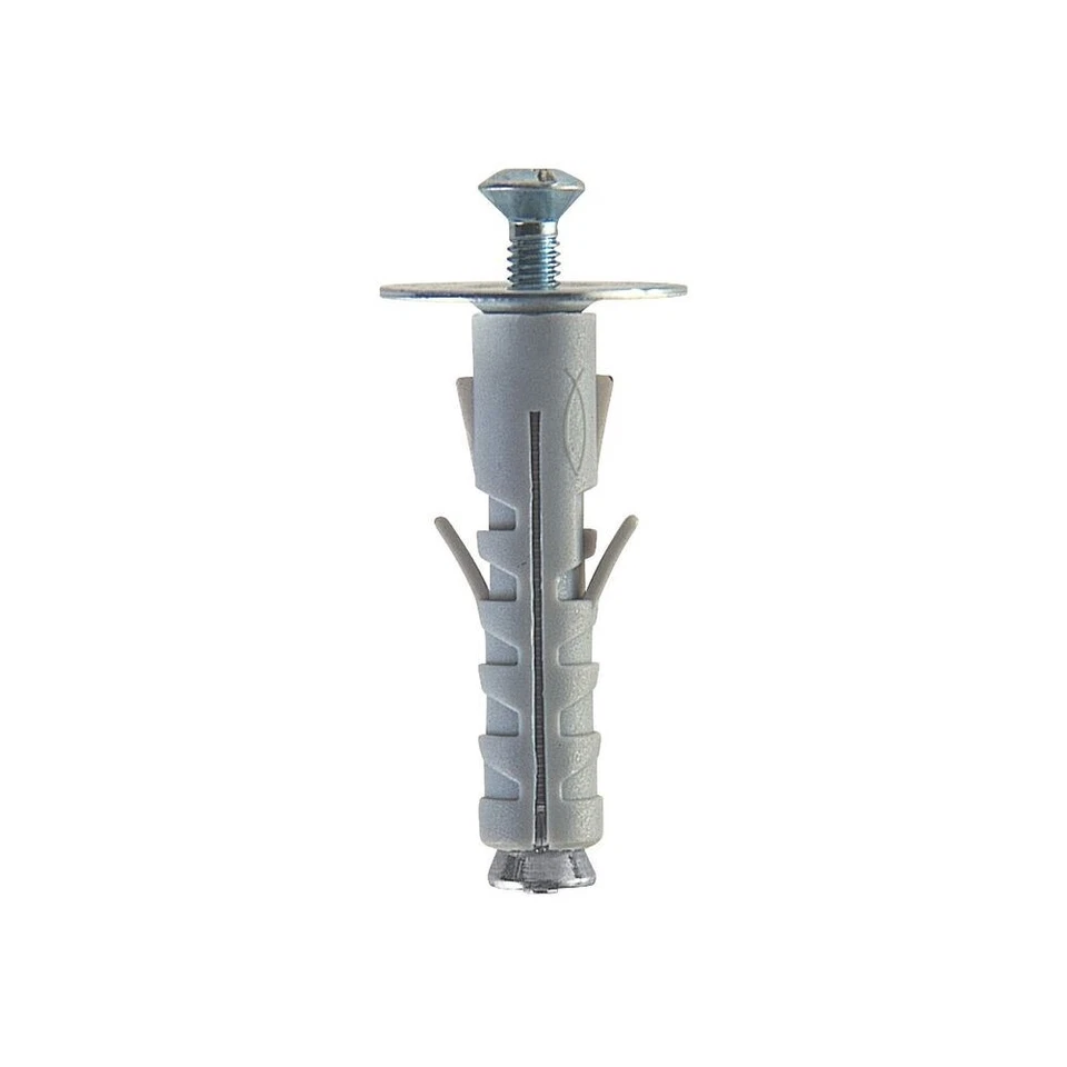 Barattolo 125 pz TASSELLO FISSAGGIO ESPANSIONE SB 9/4 FISCHER in nylon con vite - Immagine 2 di 2