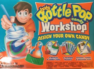 Topps Baby Bottle Pop Candy Workshop - Design Your Own Candy - NEW