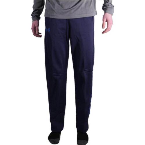 Under Armour AF Storm Junior Joggers Navy Kids Fleece Sports Training Trackpants - Picture 1 of 3
