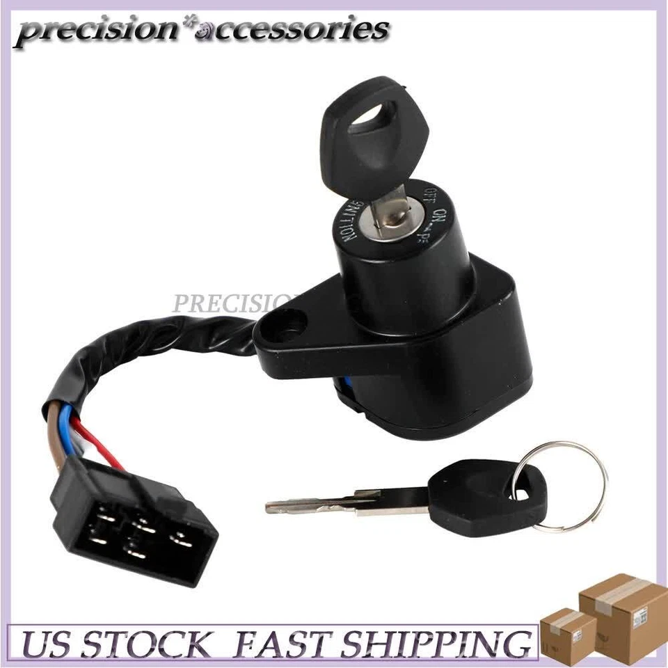 Fits Kawasaki Vulcan 800 VN800 Classic Drifter 1995-2006 Ignition Key Switch Foto 3 de 4
