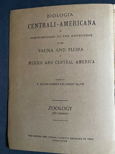 Catalogue of Important/Rare Books on Zoology, Geology & Palaeontology 1929 Book - Picture 2 of 10