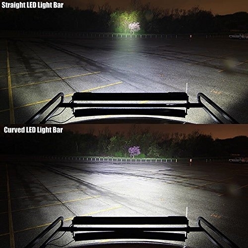 MICTUNING 42In 240W Cree Chip LED Bar Beam Curved Work Light Trailer Motor Boat - Picture 5 of 7