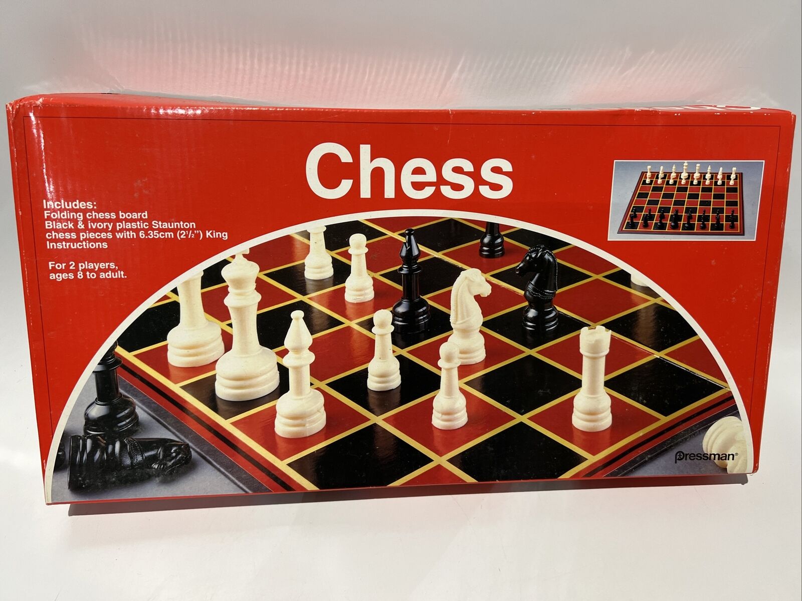 Point Games Classic Chess Board Game, Super Durable Board, Best Folding  Board Game for the Entire Family - Beginners Chess