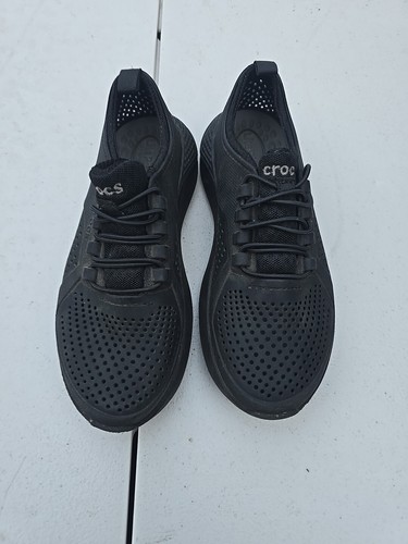 Crocs - Kids Sneakers Lite Ride Black - Size J2 - Picture 4 of 8