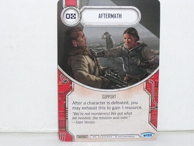 Star Wars Destiny Spark of Hope #133 Aftermath