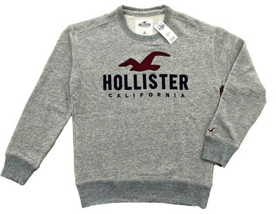 hollister logo crewneck sweatshirt