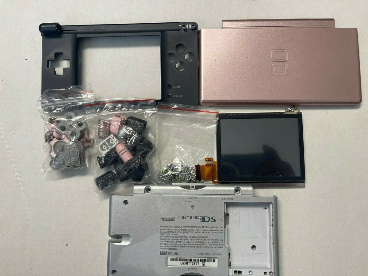 Broken Nintendo Ds Ds Lite Reassembly NINTENDO DS LITE CONSOLE
