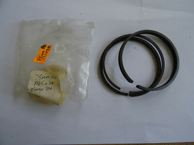6590 - KOLBENRINGSATZ - 75MM +20 - PASSEND FÜR BSA 65 + 20 OVERSIZE ODER MORGO STD SIZE