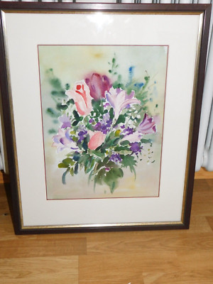 Watercolor Flower Still Life!