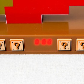 Super Mario Bros. Figure Alarm Clock Mario Ver. JAPAN GAME Nintendo Famicom NES